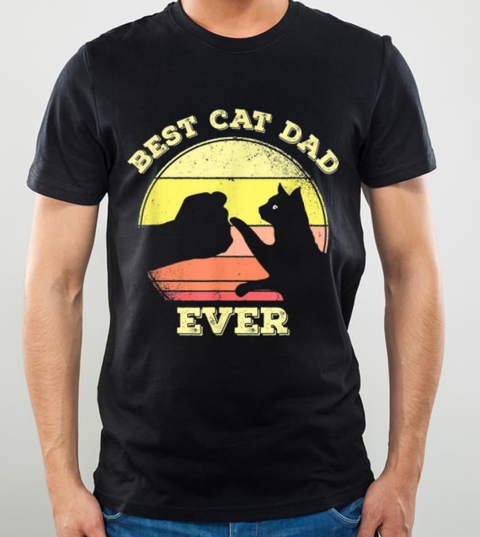 Top Best Cat Dad Ever Vintage Cat Lover shirt 4 - Top Best Cat Dad Ever Vintage Cat Lover shirt