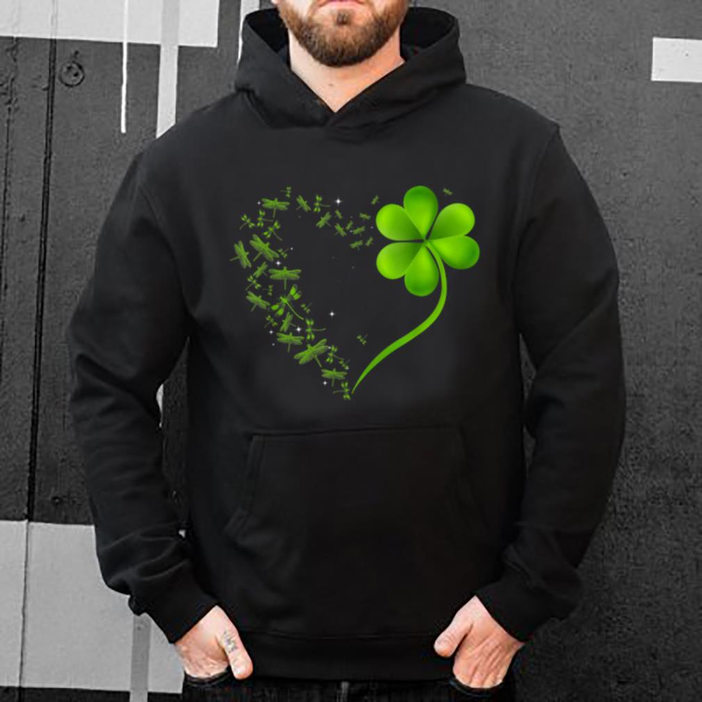 Top Dragonfly Heart Irish Shamrock Heart Clover St Patrick Day shirt 4 - Top Dragonfly Heart Irish, Shamrock Heart Clover St. Patrick Day shirt