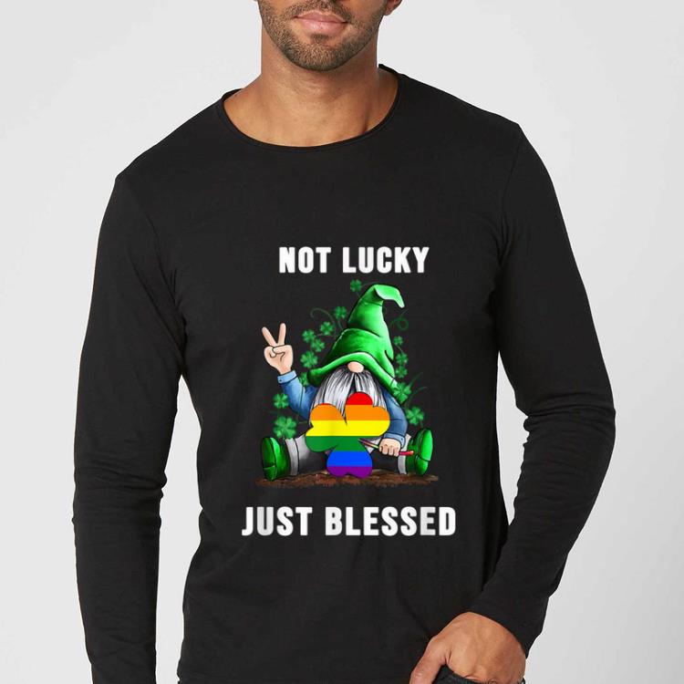Top Not Lucky Gnomes Lgbt Shamrock St Patrick s Day shirt 4 - Top Not Lucky Gnomes Lgbt Shamrock St. Patrick's Day shirt