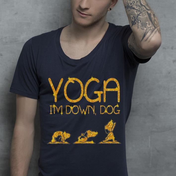 Top Snoopy Yoga I m Down Dog Lovers shirt 4 - Top Snoopy Yoga I'm Down Dog Lovers shirt