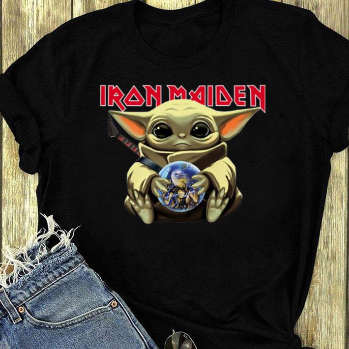 Top Star Wars Baby Yoda Hug Iron Maiden shirt 4 - Top Star Wars Baby Yoda Hug Iron Maiden shirt