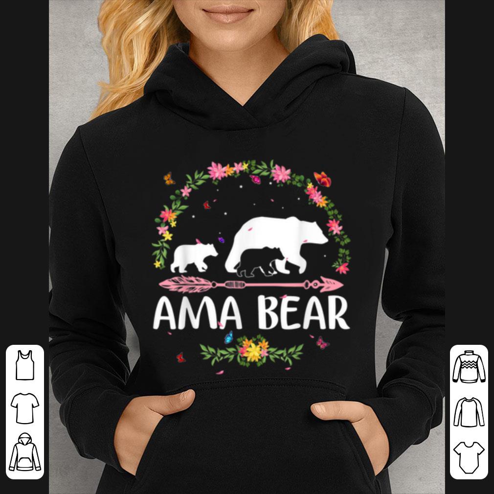 Awesome Ama Bear Flowers Matching Family Bear Mothers Day Gift shirt 4 - Awesome Ama Bear Flowers Matching Family Bear Mothers Day Gift shirt