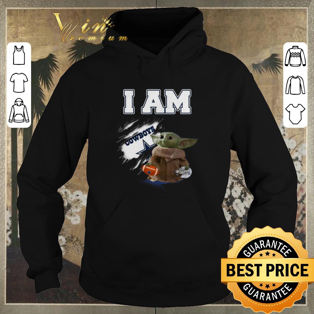 Awesome Baby Yoda I am Dallas Cowboys inside me shirt sweater 4 - Awesome Baby Yoda I am Dallas Cowboys inside me shirt sweater