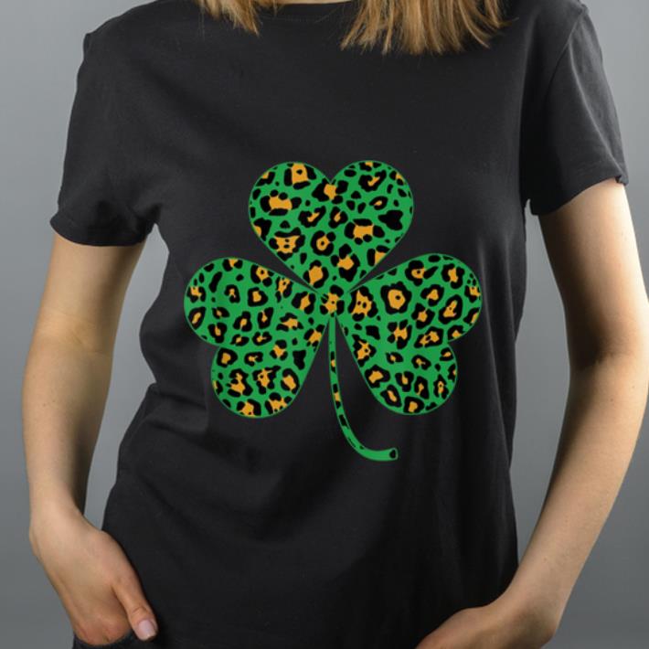 Awesome Irish Shamrocks Leopard Print Cheetah St Patrick s Day Gift shirt 4 - Awesome Irish Shamrocks Leopard Print Cheetah St Patrick's Day Gift shirt