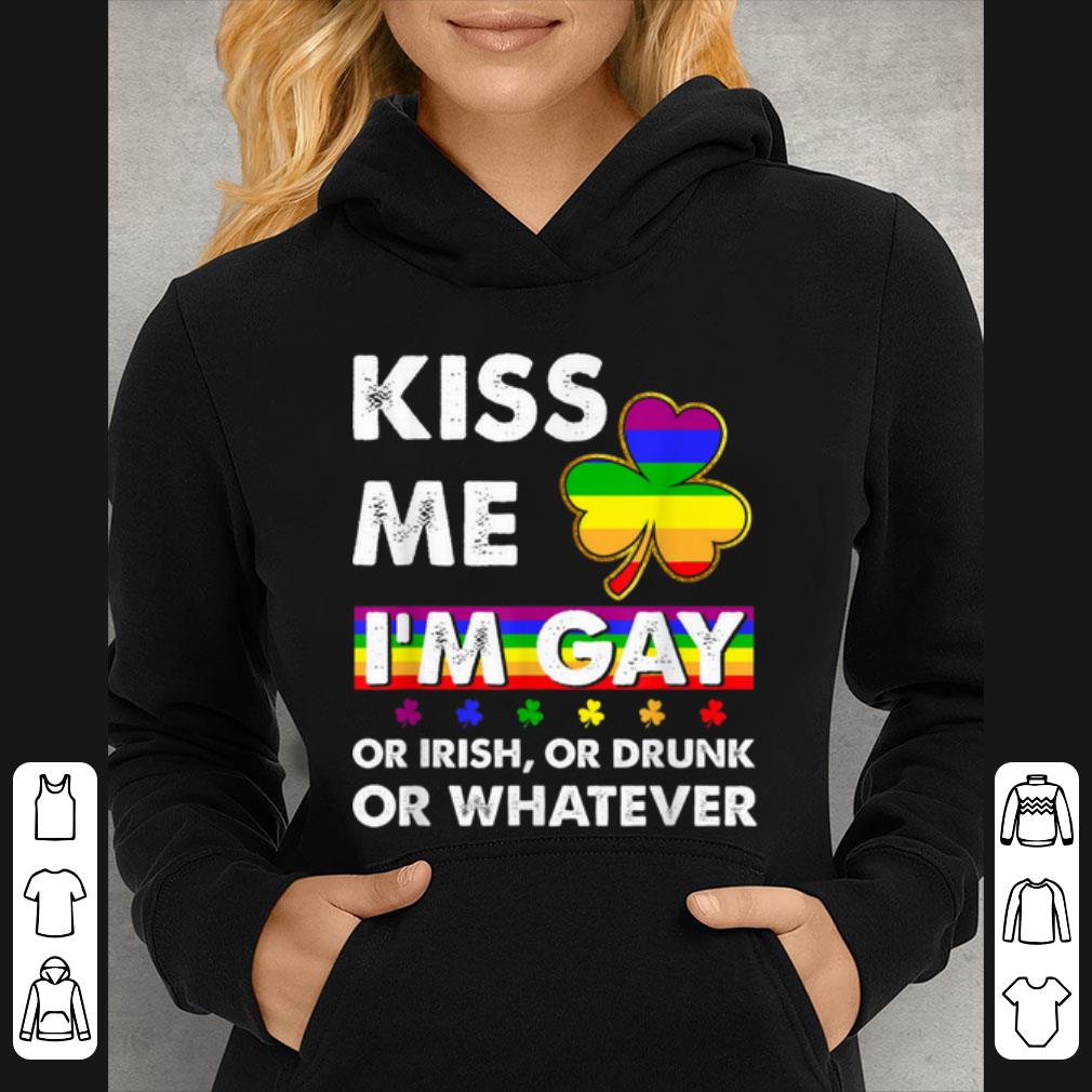 Awesome Mens Kiss Me I m Gay Pride St Patricks Day Lgbt Homosexual shirt 4 - Awesome Mens Kiss Me I'm Gay Pride St Patricks Day Lgbt Homosexual shirt