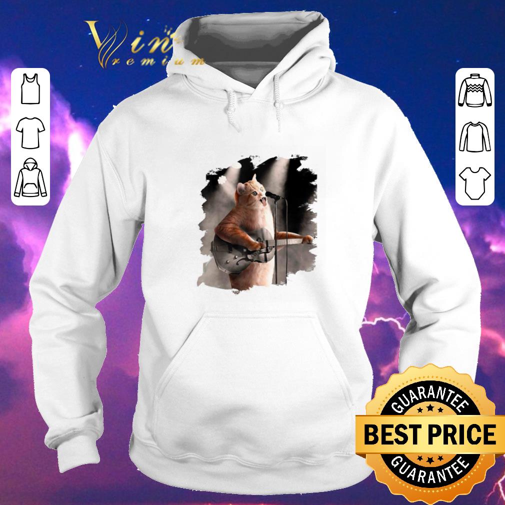 Awesome Rocker Cat play with Guitar shirt sweater 4 - Awesome Rocker Cat play with Guitar shirt sweater