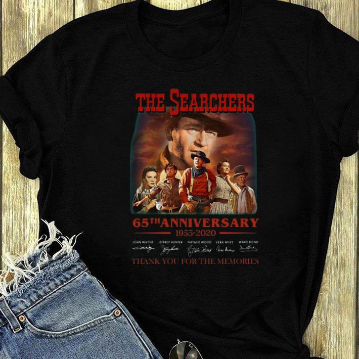 Awesome The Searchers 65th Anniversary Thank You For The Memories Signatures shirt 4 - Awesome The Searchers 65th Anniversary Thank You For The Memories Signatures shirt