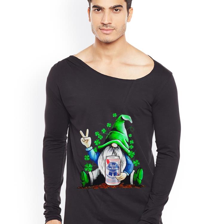 Beautiful Gnomes Lucky Hug Pabst Blue Ribbon Life Shamrock St Patricks Day shirt 4 - Beautiful Gnomes Lucky Hug Pabst Blue Ribbon Life Shamrock St Patricks Day shirt