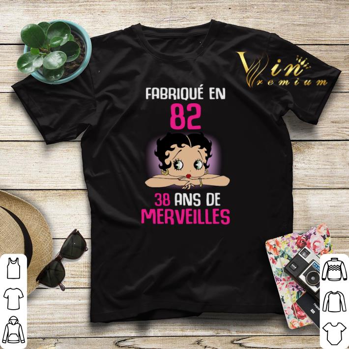 Betty Boop Fabrique En 82 38 Ans De Merverilles shirt sweater 4 - Betty Boop Fabrique En 82 38 Ans De Merverilles shirt sweater
