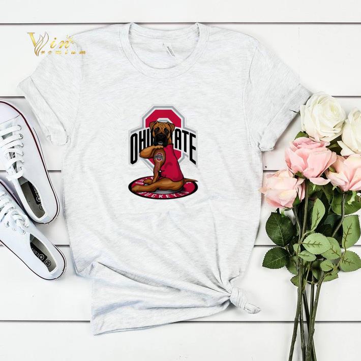 Boxer Dog Tattoo Ohio State Buckeyes shirt sweater Boxer Dog Tattoo Ohio State Buckeyes shirt sweater 4 - Boxer Dog Tattoo Ohio State Buckeyes shirt sweater