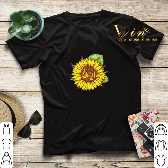 Camping and sunflower shirt sweater 4 - Camping and sunflower shirt sweater