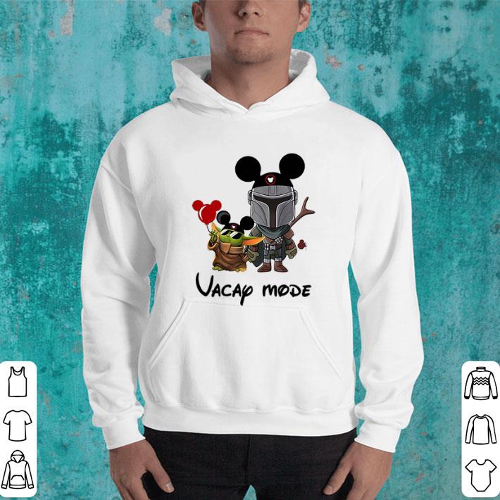 Cool Baby Yoda and The Mandalorian vacay mode Disney shirt 4 - Cool Baby Yoda and The Mandalorian vacay mode Disney shirt