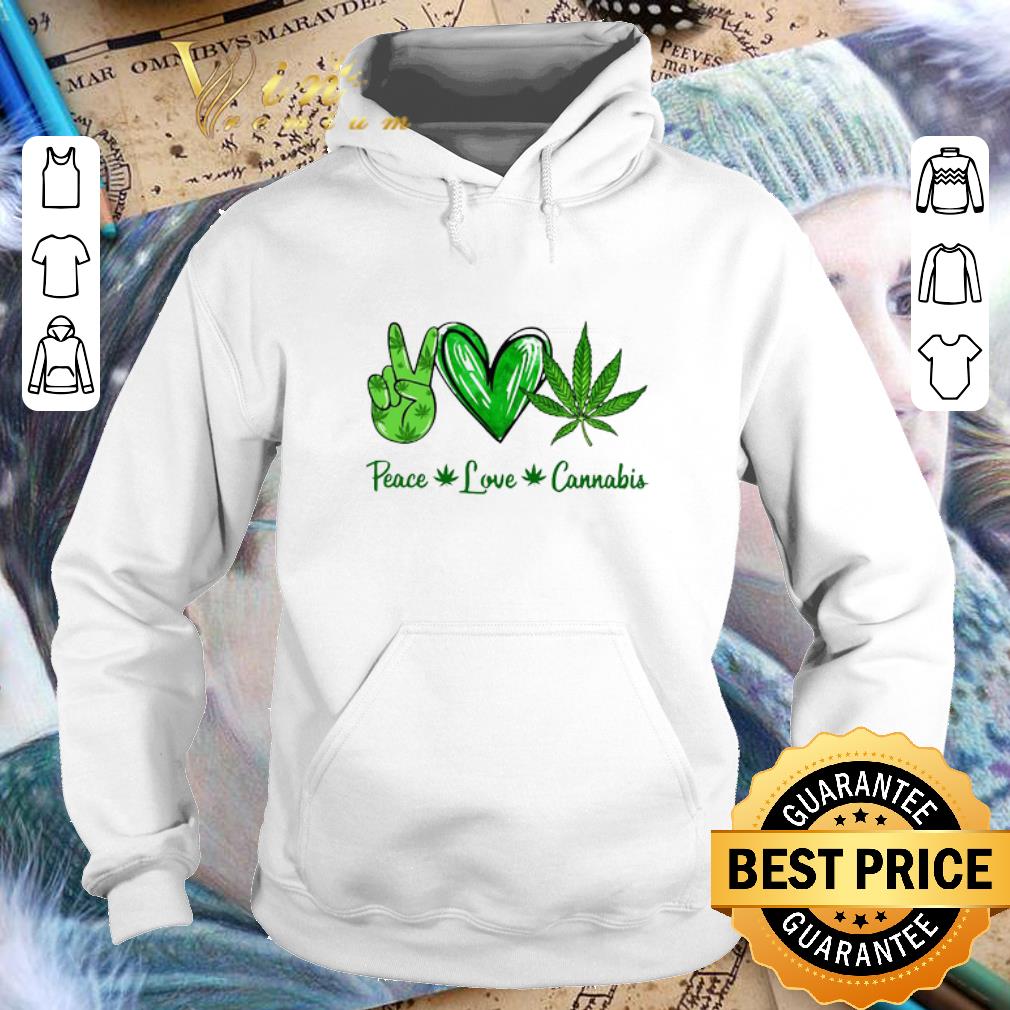 Cool Peace Love Weed Cannabis Stoner shirt Cool Peace Love Weed Cannabis Stoner shirt 4 - Cool Peace Love Weed Cannabis Stoner shirt