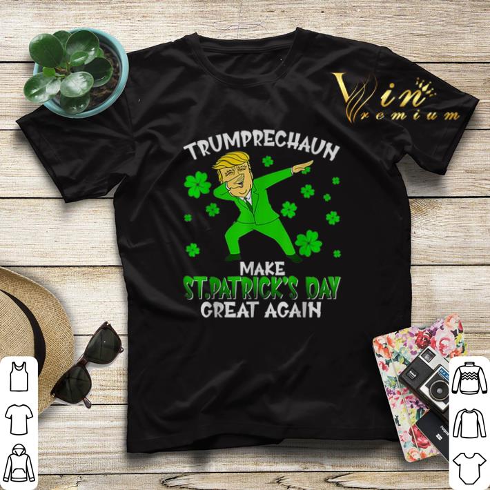 Dabbing Trumprechaun Make St Patrick s Day Great Again shirt sweater 4 - Dabbing Trumprechaun Make St Patrick’s Day Great Again shirt sweater