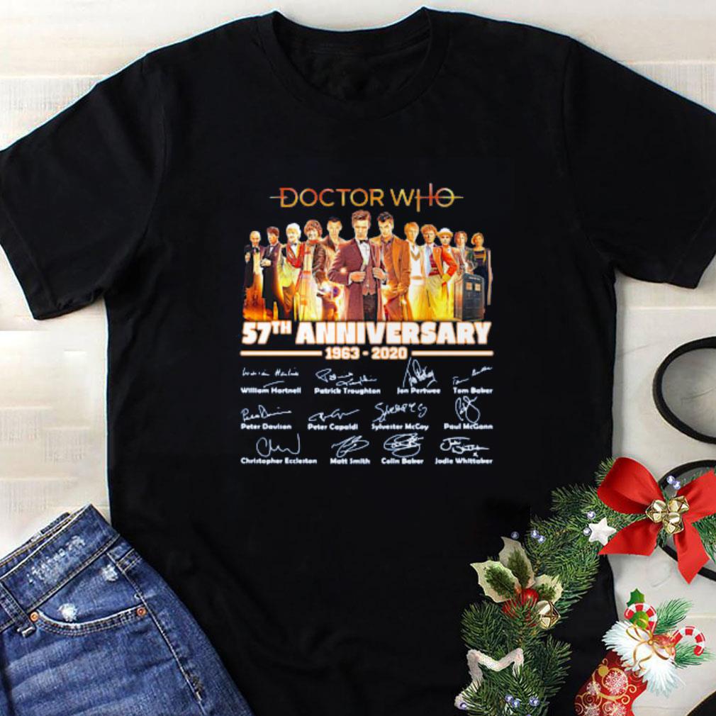 Doctor Who Tv Movies 57th Anniversary 1963 2020 Signature 1 - Doctor Who Tv Movies 57th Anniversary 1963-2020 Signature