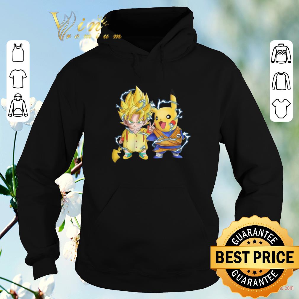 Funny Dragon ball Z Son Goku and Pikachu shirt sweater Funny Dragon ball Z Son Goku and Pikachu shirt sweater 4 - Funny Dragon ball Z Son Goku and Pikachu shirt sweater