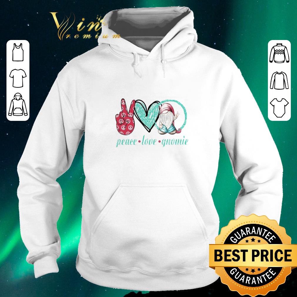 Funny Peace Love Gnomie shirt sweater Funny Peace Love Gnomie shirt sweater 4 - Funny Peace Love Gnomie shirt sweater