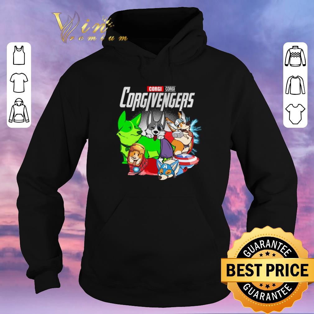 Funny Pembroke Welsh Corgi Corgivengers Avengers Endgame shirt sweater 4 - Funny Pembroke Welsh Corgi Corgivengers Avengers Endgame shirt sweater