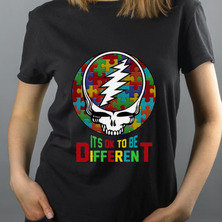 Great Grateful Dead It s Ok To Be Different Autism Awareness shirt 4 - Great Grateful Dead It's Ok To Be Different Autism Awareness shirt