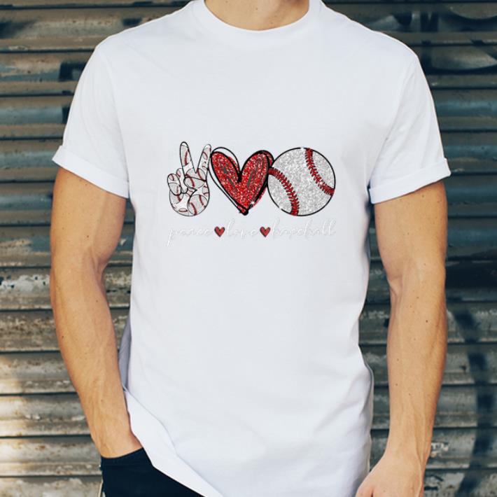 Great Peace Love Baseball shirt 4 - Great Peace Love Baseball shirt