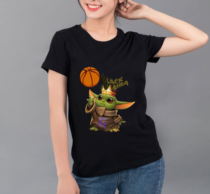 Great Star Wars Baby Yoda Black Mamba Kobe Bryant shirt 4 - Great Star Wars Baby Yoda Black Mamba Kobe Bryant shirt