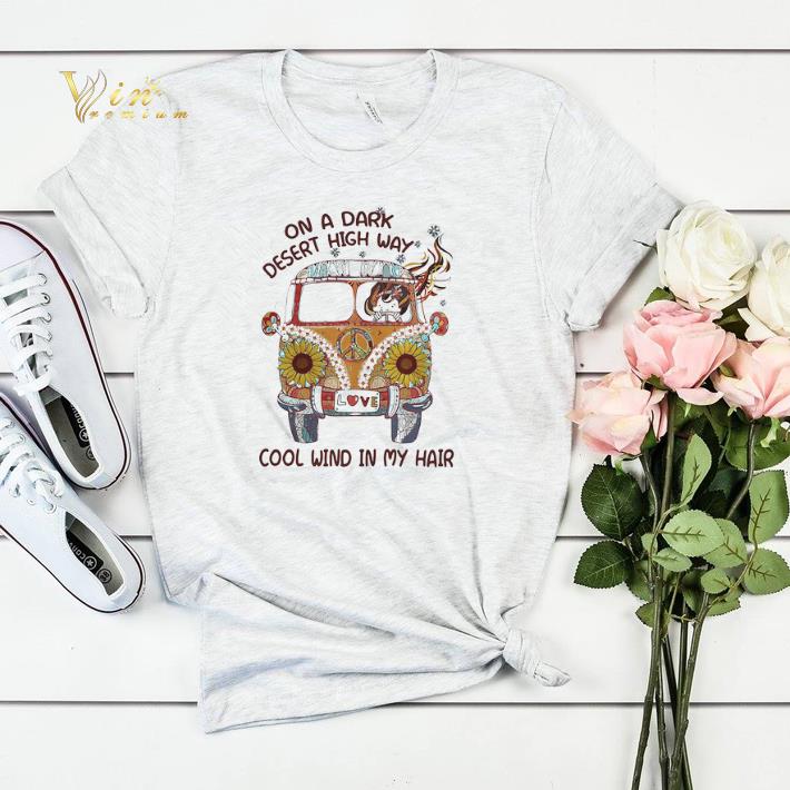 Hippie car On a day desert high way cool wind in my hair shirt sweater 4 - Hippie car On a day desert high way cool wind in my hair shirt sweater