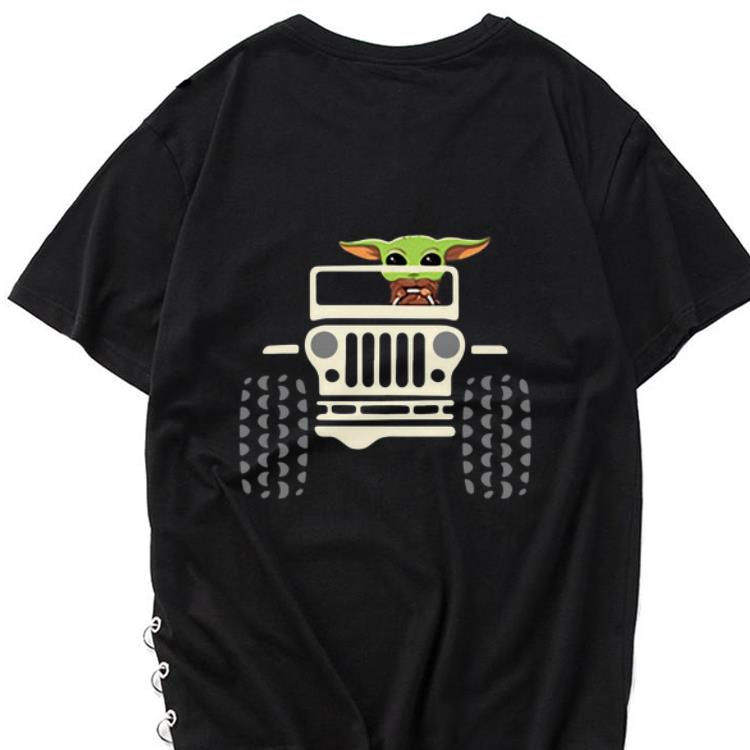 Hot Baby Yoda Driving Jeep shirt 1 - Hot Baby Yoda Driving Jeep shirt
