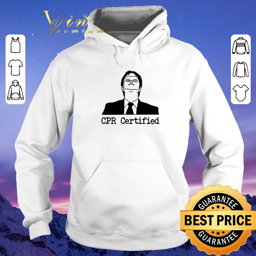Hot CPR Certified Dwight Schrute Dummy Mask shirt sweater 4 - Hot CPR Certified Dwight Schrute Dummy Mask shirt sweater