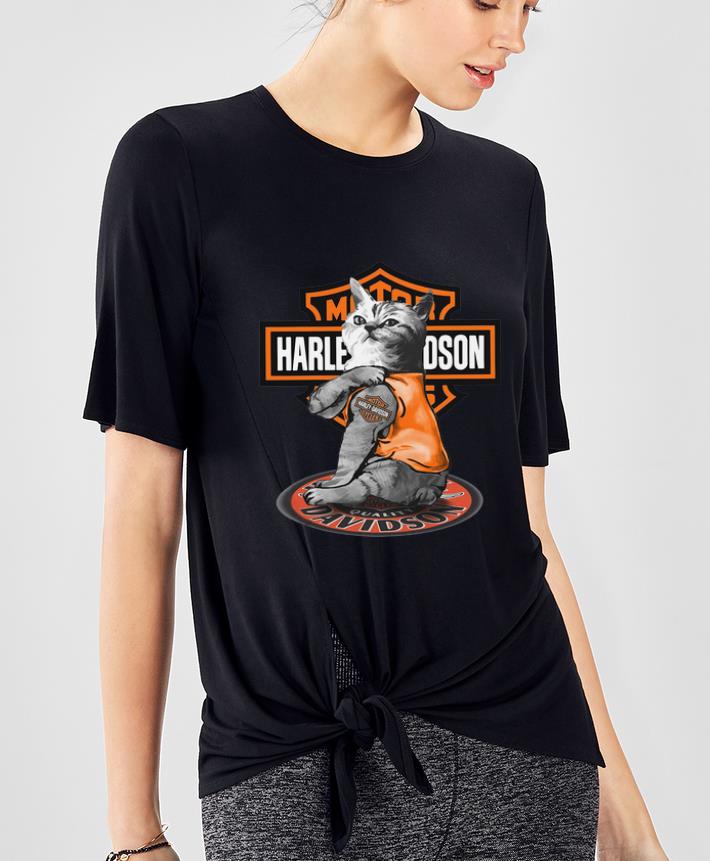Hot Cat Motor Harley Davidson Cycles Tattoo shirt 4 - Hot Cat Motor Harley Davidson Cycles Tattoo shirt