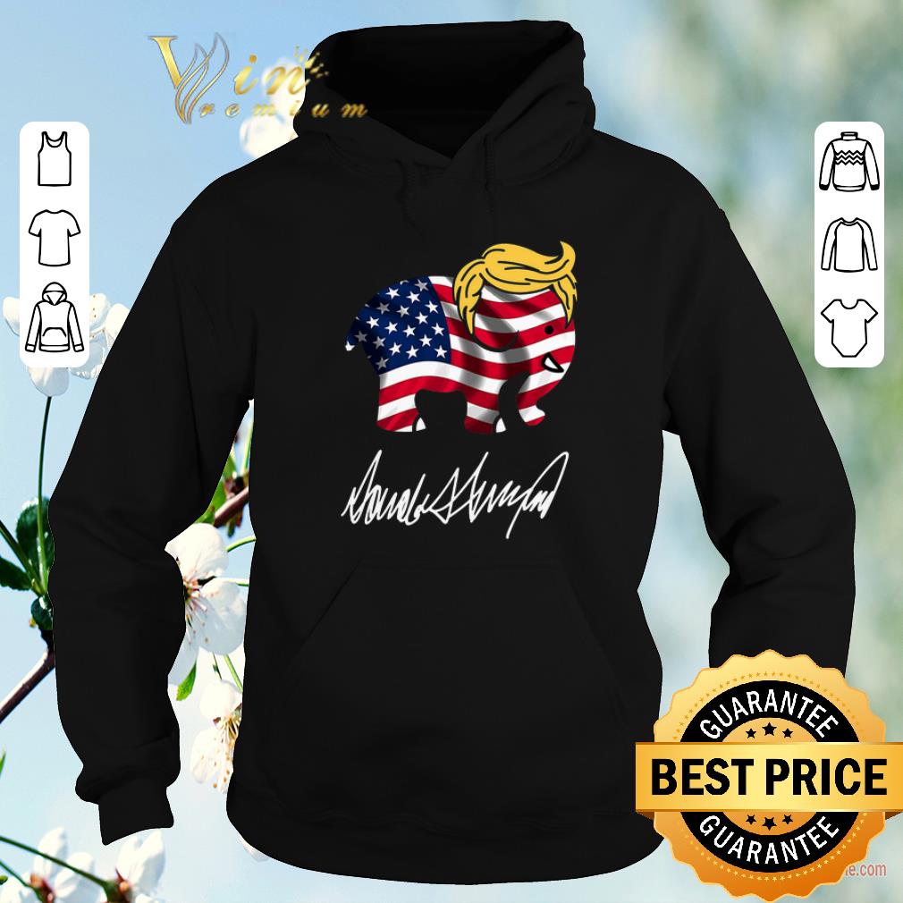 Hot Elephant American Flag Donald Trump Signature shirt sweater Hot Elephant American Flag Donald Trump Signature shirt sweater 4 - Hot Elephant American Flag Donald Trump Signature shirt sweater