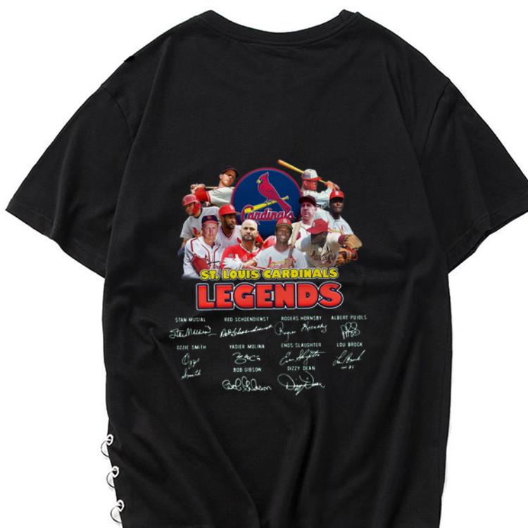 Hot St Louis Cardinals Legends Players Signatures shirt 1 - Hot St. Louis Cardinals Legends Players Signatures shirt