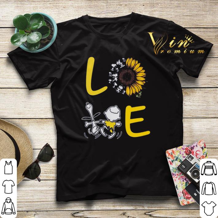 Love Sunflower Snoopy And Charlie Brown shirt sweater Love Sunflower Snoopy And Charlie Brown shirt sweater 4 - Love Sunflower Snoopy And Charlie Brown shirt sweater