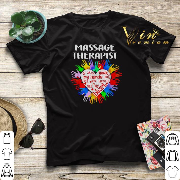Massage therapist if you think my hands are full you should see shirt sweater 4 - Massage therapist if you think my hands are full you should see shirt sweater