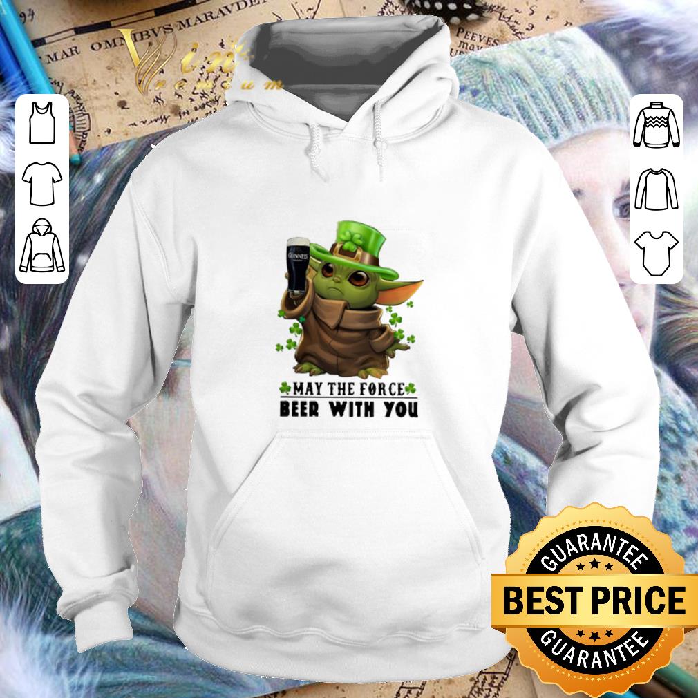 Nice Baby Yoda Guinness may the force beer with you St Patrick s day shirt 4 4 - Nice Baby Yoda Guinness may the force beer with you St. Patrick's day shirt