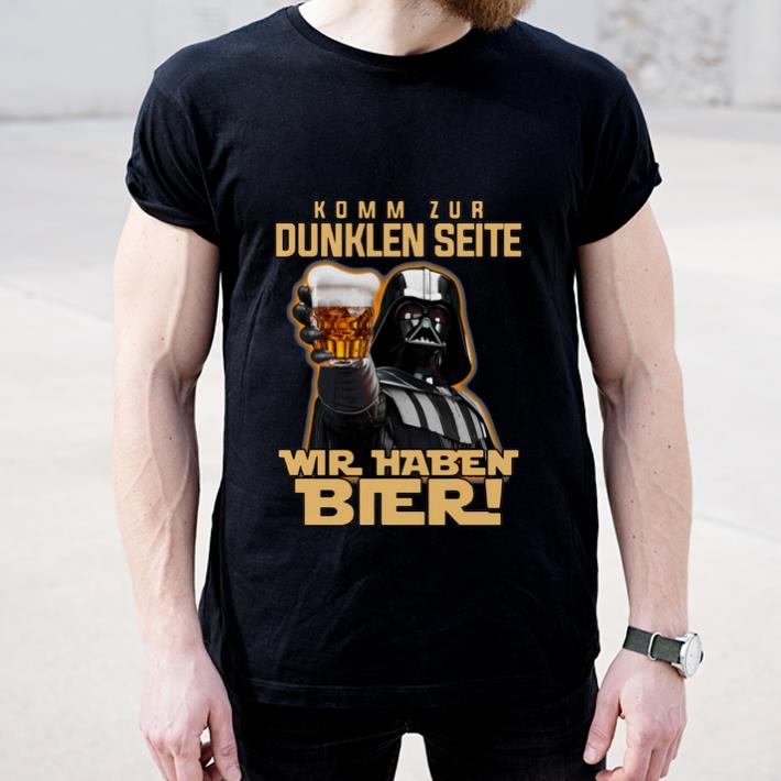 Nice Darth Vader komm zur dunklen seite wir haben bier shirt 4 - Nice Darth Vader komm zur dunklen seite wir haben bier shirt