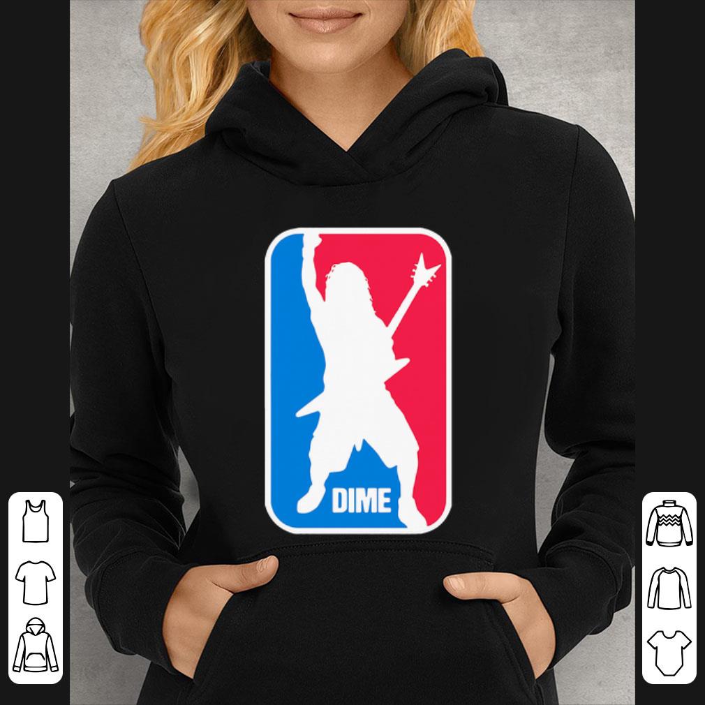 Nice Dimebag Darrell NBA Logo DIME shirt 4 - Nice Dimebag Darrell NBA Logo DIME shirt