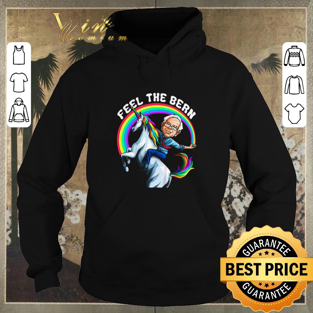 Nice Feel the Bernie Sanders Riding Unicorn Magical Rainbow shirt sweater 4 - Nice Feel the Bernie Sanders Riding Unicorn Magical Rainbow shirt sweater