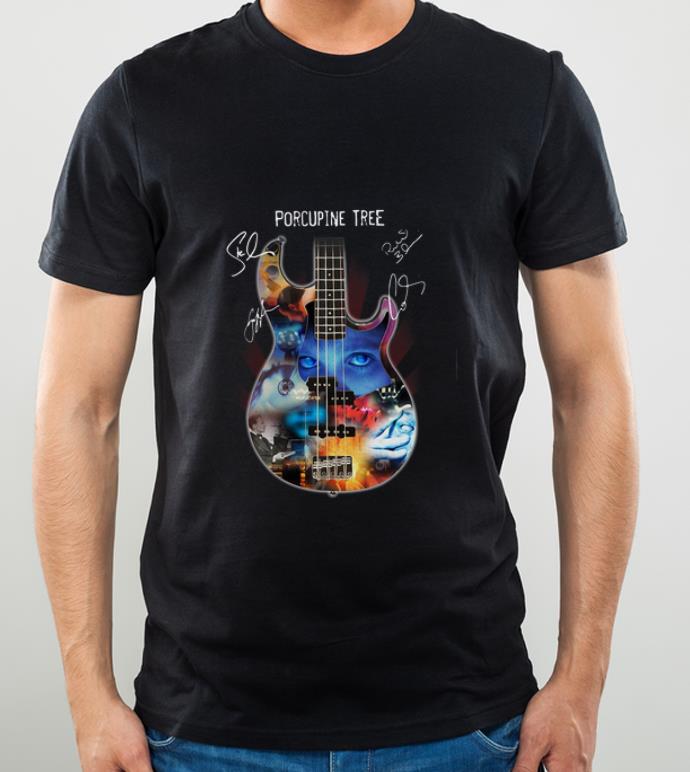 Nice Guitar Porcupine Tree Signatures shirt 4 - Nice Guitar Porcupine Tree Signatures shirt