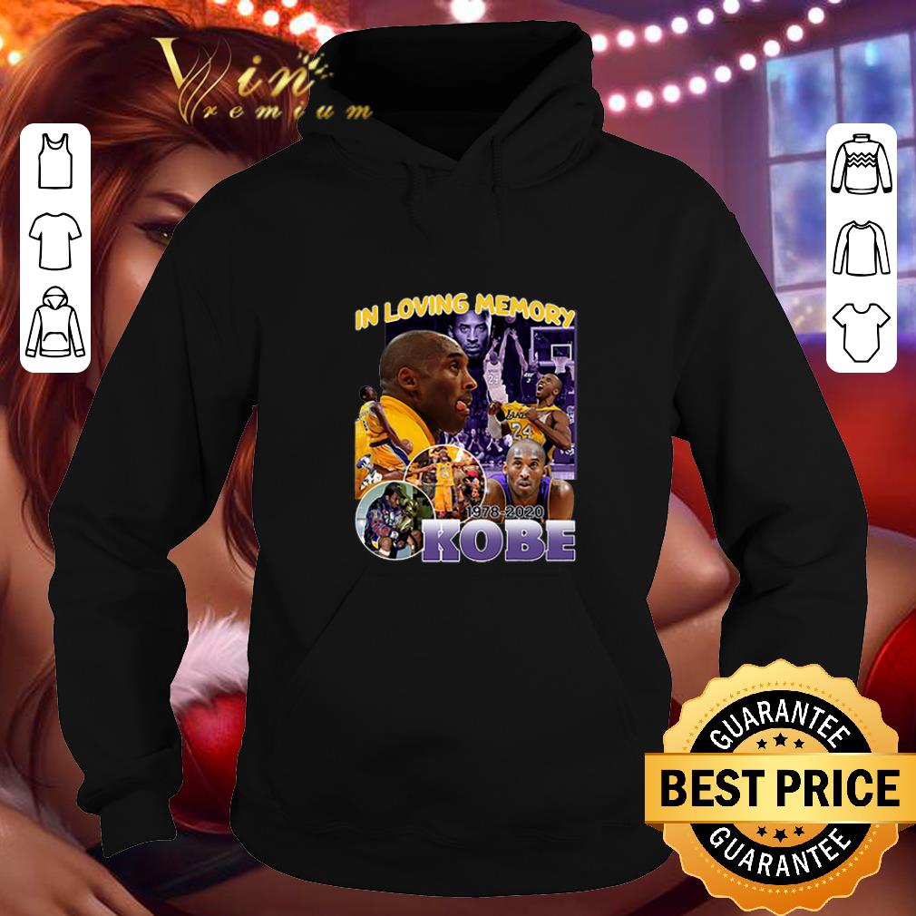 Nice In Loving Memory Kobe Bryant 1978 2020 shirt 4 - Nice In Loving Memory Kobe Bryant 1978 2020 shirt