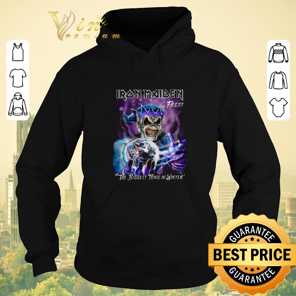 Nice Iron Maiden Frost The Biggest Thing In Winter shirt sweater 4 - Nice Iron Maiden Frost The Biggest Thing In Winter shirt sweater