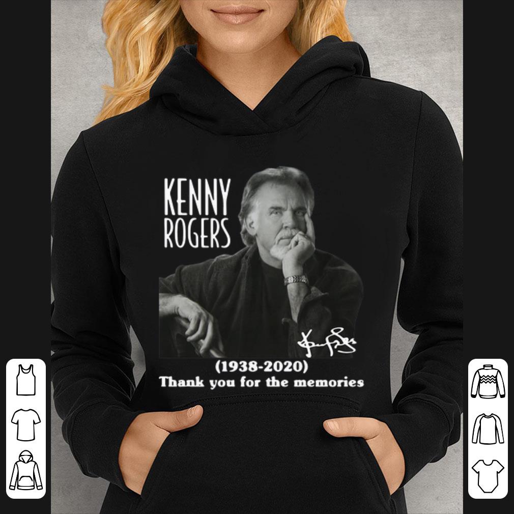 Nice Kenny Rogers Thank You For The Memories Signature shirt 4 - Nice Kenny Rogers Thank You For The Memories Signature shirt