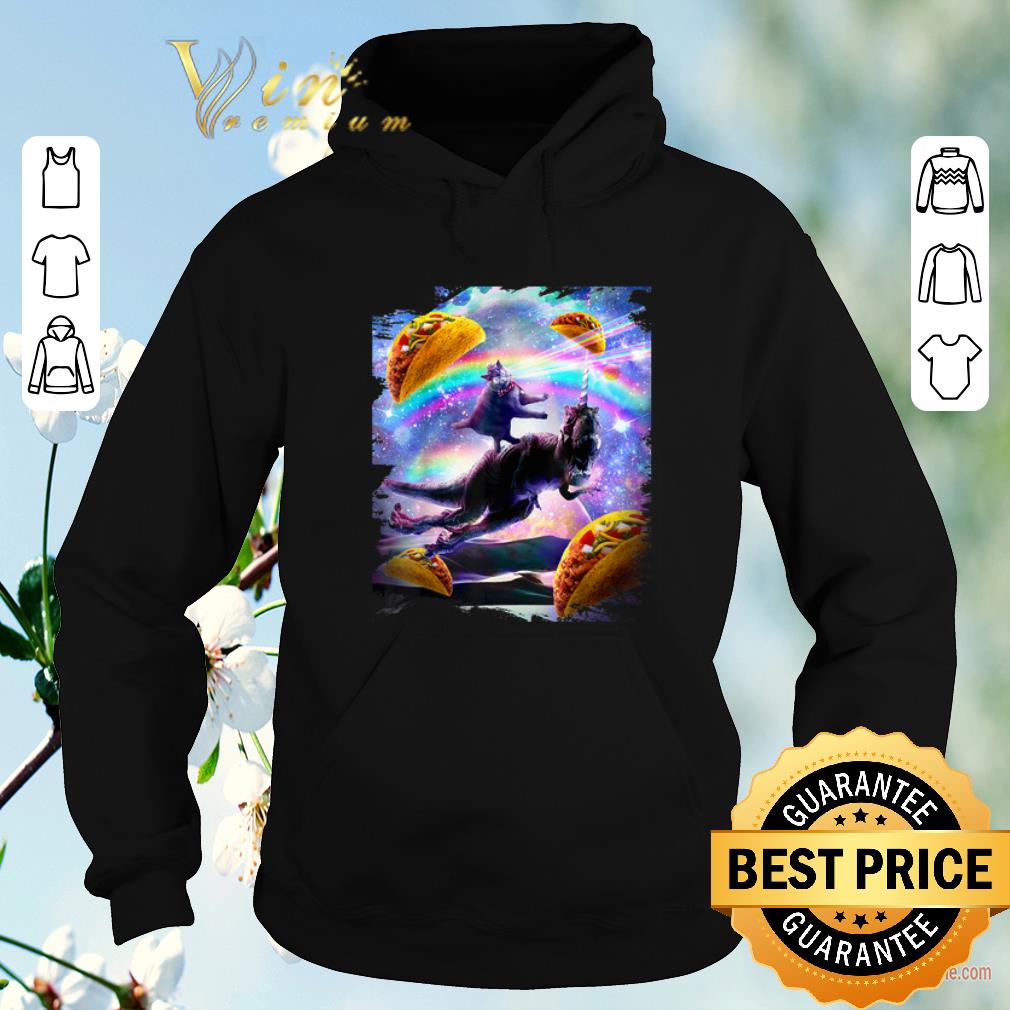 Nice LaserRaumKatze auf RegenbogenDinosaurierEinhorn Taco shirt sweater Nice LaserRaumKatze auf RegenbogenDinosaurierEinhorn Taco shirt sweater 4 - Nice LaserRaumKatze auf RegenbogenDinosaurierEinhorn Taco shirt sweater