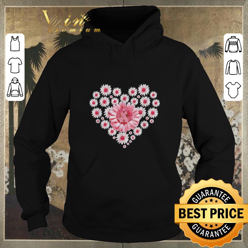 Nice Love Daisy flowers pink Breast Cancer heart shirt sweater Nice Love Daisy flowers pink Breast Cancer heart shirt sweater 4 - Nice Love Daisy flowers pink Breast Cancer heart shirt sweater