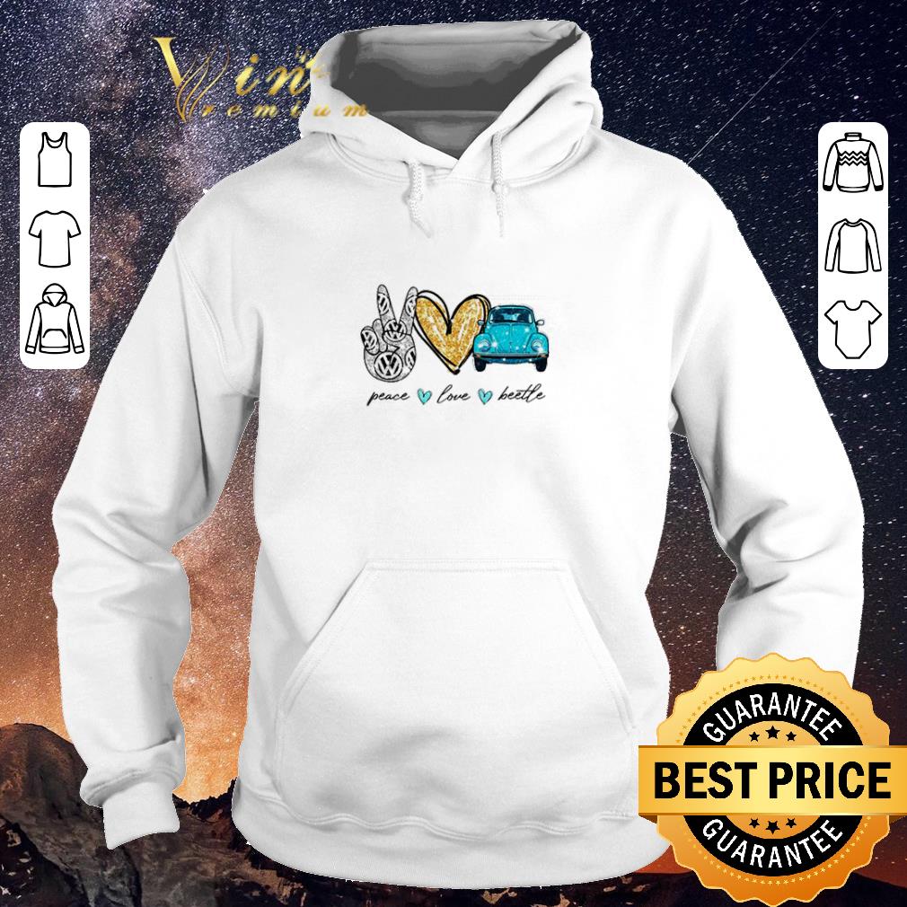 Nice Peace love Beetle shirt sweater 4 - Nice Peace love Beetle shirt sweater