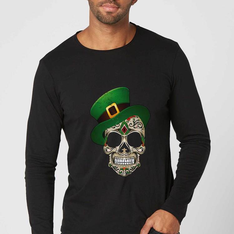 Nice Sugar Skull St Patrick s Day shirt 4 - Nice Sugar Skull St Patrick’s Day shirt