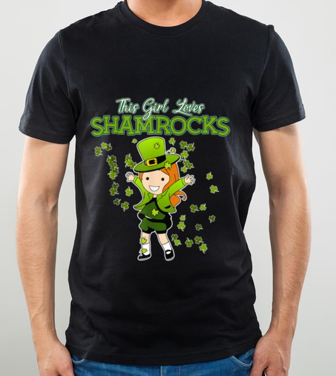 Nice This Girl Loves Shamrocks Girls Women St Patricks Day shirt 4 - Nice This Girl Loves Shamrocks Girls Women St Patricks Day shirt