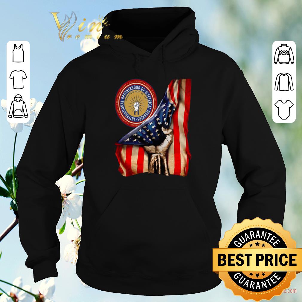 Official American Flag International Brotherhood Of Electrical Workers shirt sweater 4 - Official American Flag International Brotherhood Of Electrical Workers shirt sweater