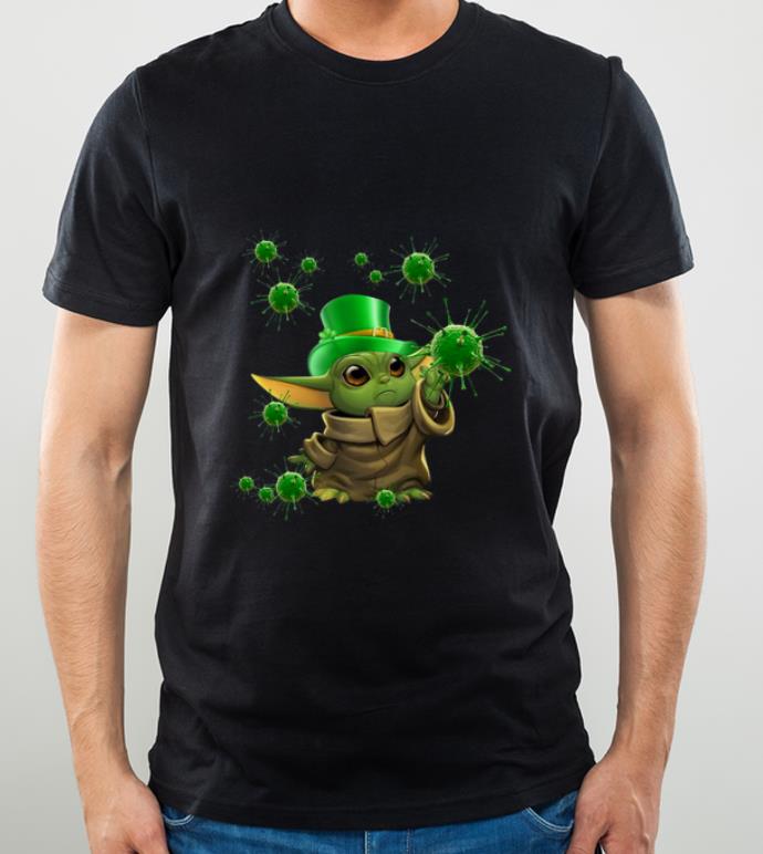 Official Baby Yoda Coronavirus Patricks Day shirt 4 - Official Baby Yoda Coronavirus Patricks Day shirt