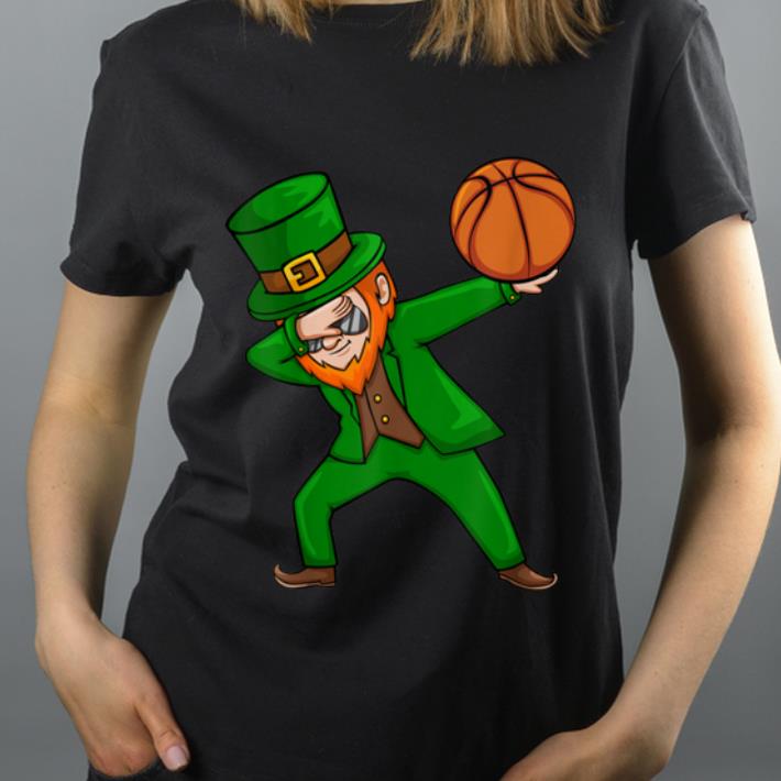 Official Basketball Dabbing Leprechaun St Patrick s Day Boys Girls shirt 4 - Official Basketball Dabbing Leprechaun St Patrick's Day Boys Girls shirt