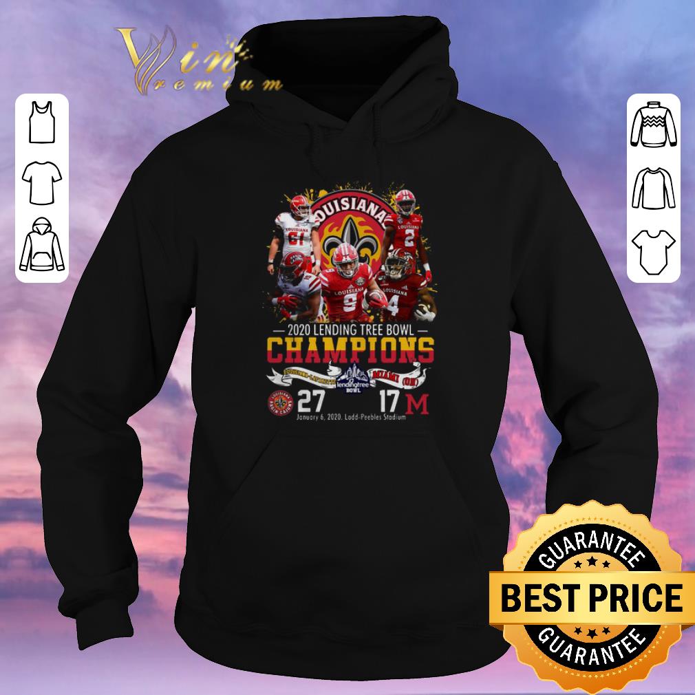 Official Louisiana Lafayette 2020 Lending Tree Bowl Champions shirt sweater 4 - Official Louisiana Lafayette 2020 Lending Tree Bowl Champions shirt sweater